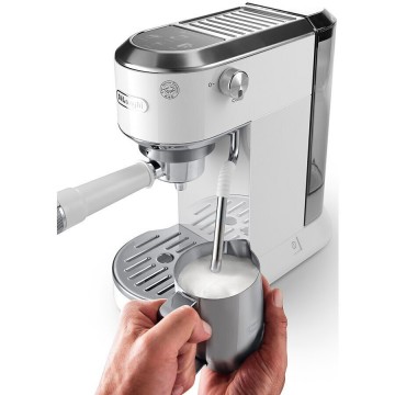 De'Longhi EC890.WI Dedica Μηχανή Espresso 1450W Πίεσης 15bar Λευκή De'Longhi EC890.WI Dedica Μηχανή Espresso 1450W Πίεσης 15bar Λευκή